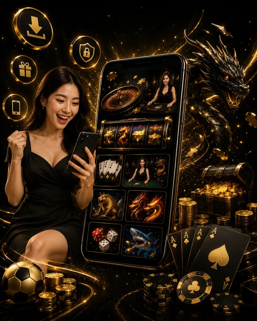 windream Luxurious casino app celebration scene