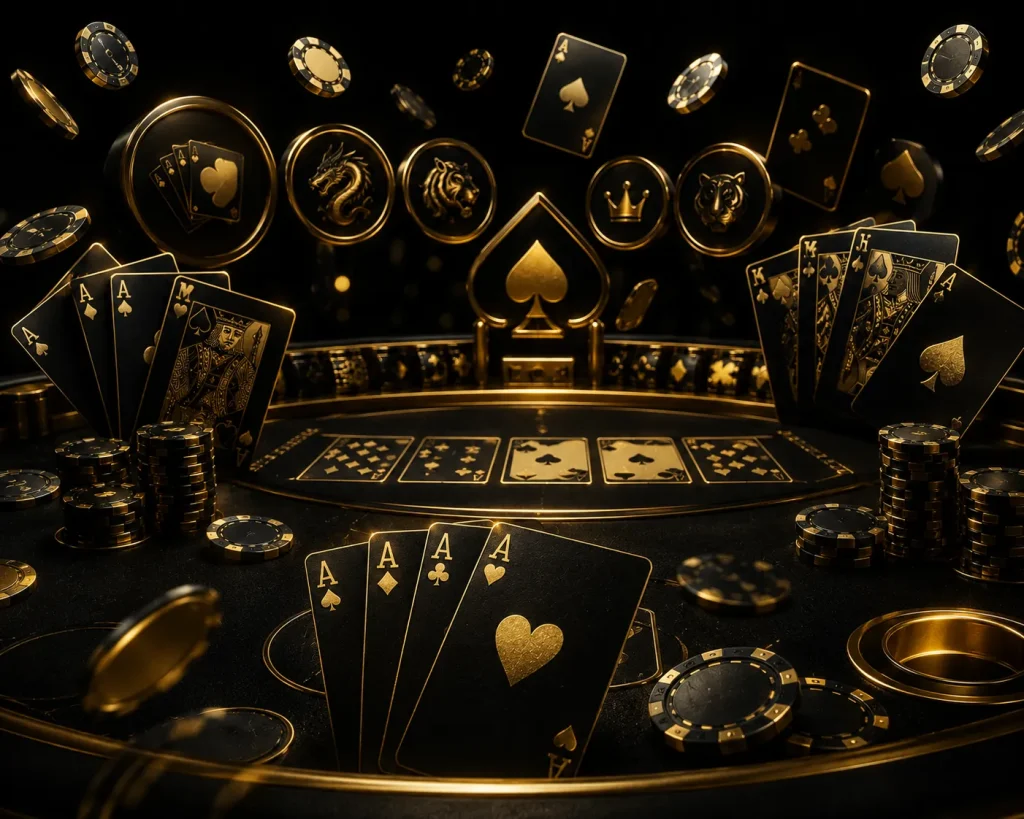 windream Luxurious casino in black and gold